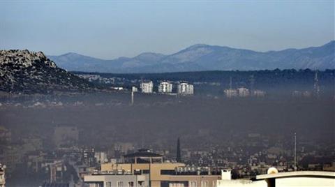 Antalya’da Hava Kirliliği Ülke Sınırının Üstünde