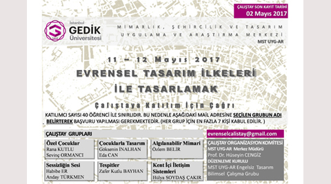 Evrensel Tasarım İlkeleri ile Tasarlamak