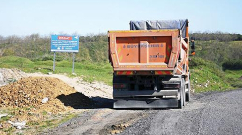 Belgrad Ormanı’na Dökülen Moloz ve Hafriyat Temizleniyor