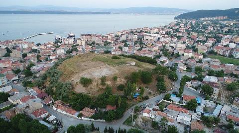 'Maydos'ta Tunç Çağı'na Ait Sur Duvarı Bulundu