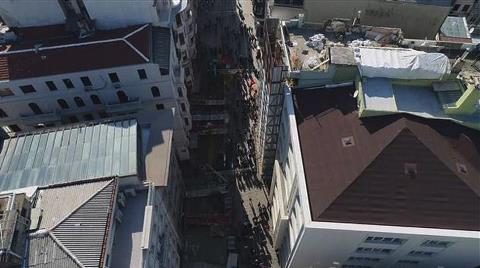 İstiklal Caddesi'nin Son Hali Görüntülendi