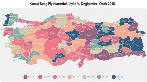 REIDIN Konut Fiyat Endeksleri Açıklandı