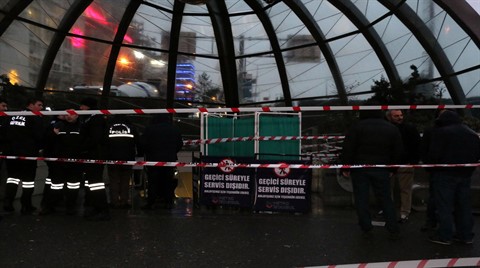 Metro Merdiveni Çöktü, İBB Kafa Karıştırdı