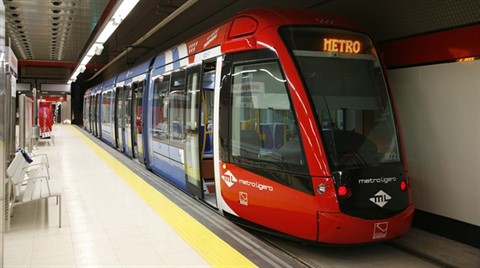 İstanbul'a 12 Km Uzunluğunda Yeni Metro