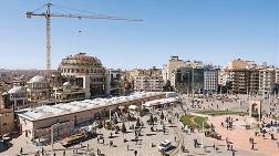 Taksim Camii'nin Yarısı Tamamlandı