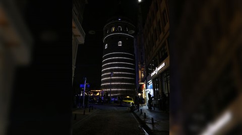 Galata Kulesi'nde Görsel Şölen