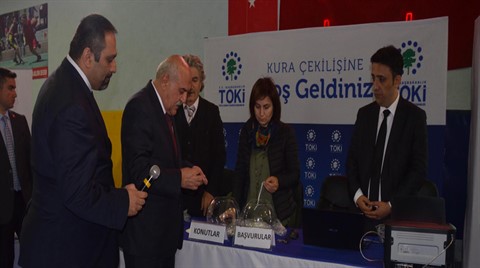 Sinop'ta TOKİ Konutları Kurayla Sahiplerini Buldu