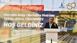 Fahrettin Altay-Narlıdere Metro Hattı'nın Temeli Atıldı