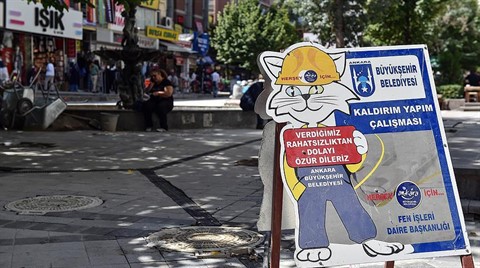 İzmir Caddesi Yenileniyor