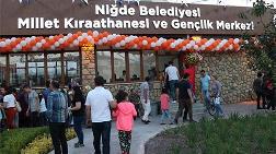 Niğde’de Millet Kıraathanesi Açıldı