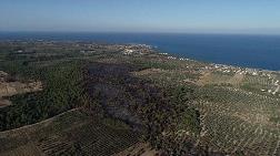 Çanakkale’nin Yanan Ciğerleri Havadan Görüntülendi