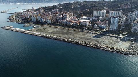 Rize’de Sosyal Alan İçin Deniz Dolduruluyor