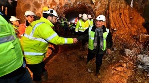 Fahrettin Altay-Narlıdere Metrosu'nda ilk Işık Göründü