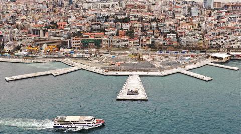 Kabataş Martı Projesi'nin İlk Etabı 8 Mart’ta Açılıyor