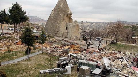 Peribacalarındaki Yıkım Esnafı Düşündürüyor