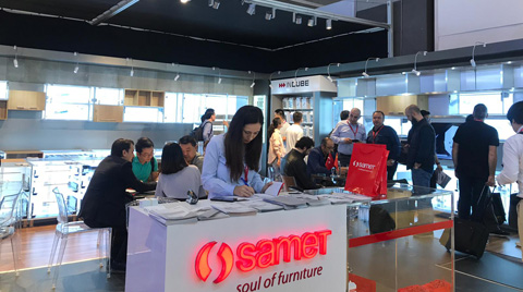 SAMET, Interzum Fuarı'ndaydı