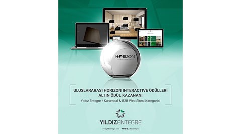 Yıldız Entegre’ye Horizon Interactive Awards’tan Ödül