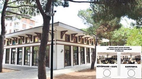 Pendik Bosnalı Parkı'ndaki Bina ‘Kütüphane Kafe’ Olacak