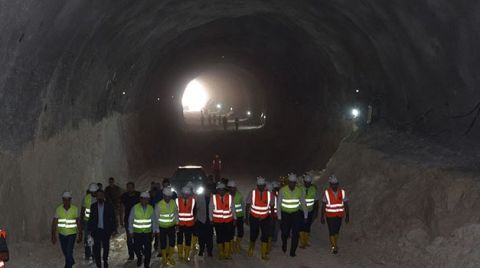 Hasankeyf Tüneli'nde Işık Göründü