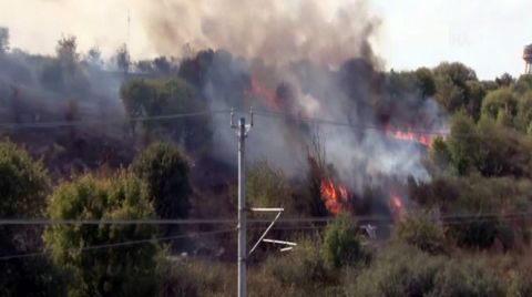 Küçükçekmece'de Nükleer Araştırma Merkezi'nde Yangın