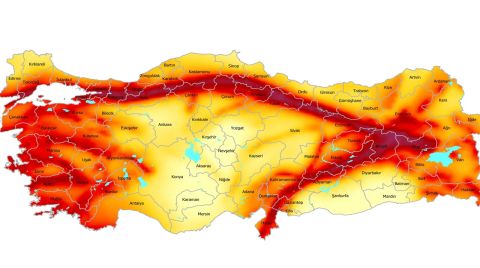 68 İl Deprem Fayları Üzerinde