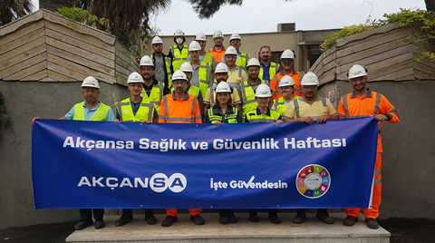 Akçansa'dan Sağlık ve Güvenlik Haftası Etkinlikleri