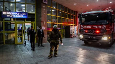 Bakırköy’de Hastane Yangını