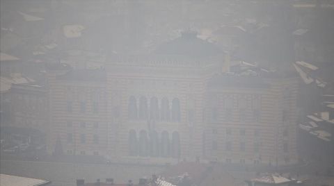 Saraybosna'da Hava Kirliliği Sağlığı Tehdit Edecek Boyutta 