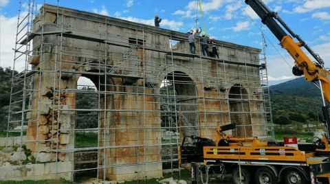 Patara'nın Simgesi “Kent Kapısı” Eski Görkemine Kavuşacak