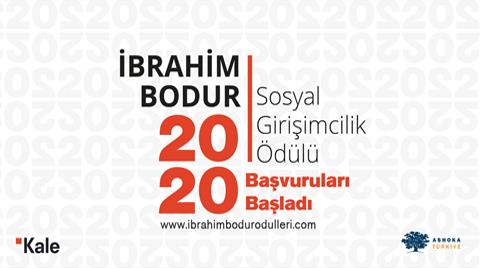 İbrahim Bodur Sosyal Girişimcilik Ödülü 2020