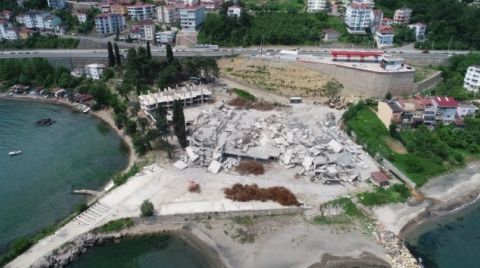 Ordu'daki Gökdelenlerden Geriye Moloz Yığını Kaldı