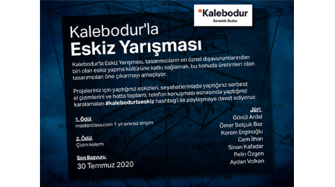 Kalebodur’la Eskiz Yarışması