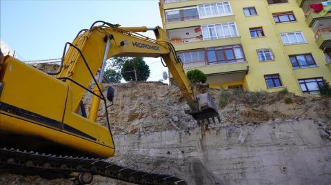 Keçiören Belediyesi İstinat Duvarı Problemi için Çalışma Başlattı