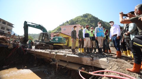 Giresun'da İçme Suyu Hattı Çalışmaları Devam Ediyor