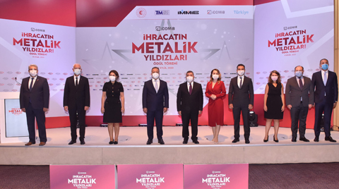 İhracatın ‘Metalik Yıldızları’ Ödüllerini Aldı