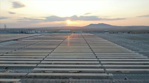 Karapınar GES'te 4 Megavatlık Enerji Şebekeye Aktarılıyor