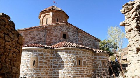 İmera Manastırı'nda Kısmi Restorasyon Tamamlandı