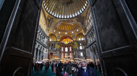 Ayasofya Örnek Bir Modelle Restore Ediliyor