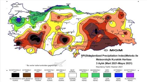 İlkbahar Kuraklığı Türkiye Genelinde Etkili Oldu