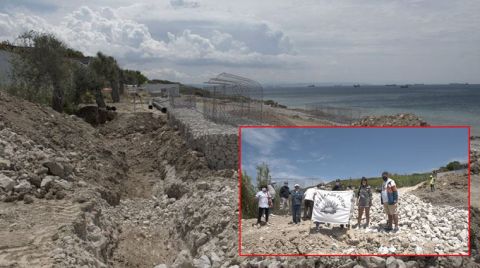 Bozcaada'da Doğa Tahribatına Tepki