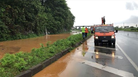 Rize'de Yoğun Yağış Beklenen Bölgelerde 112 Hane Tahliye Edildi