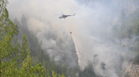 Muğla'da 2 Yangın Devam Ediyor