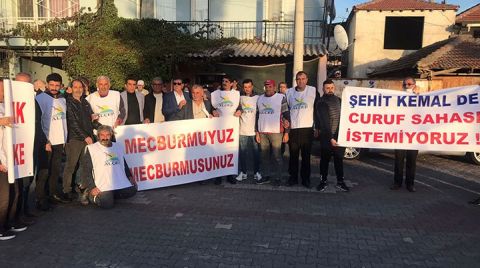 Yurttaşlar Cüruf Tesisine Karşı Ayakta