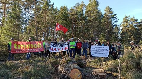 Bolu’da Taşocağına Protesto