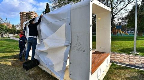 İzmir’de Parklar Deprem Toplanma Alanı Olarak Düzenleniyor