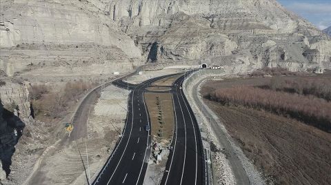 Pirinkayalar Tüneli Hizmete Açıldı