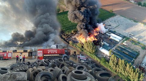 Plastik ve Geri Dönüşüm Fabrikalarında Yangın Sonrası 'Zehir' Tehlikesi