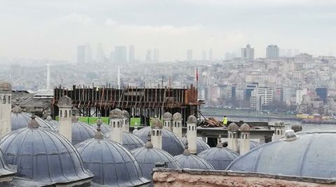 Süleymaniye’de Yükselen İnşaata Tepki