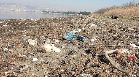 İzmit Körfezi Sahili Çöplüğe Döndü