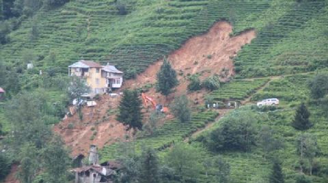 Karadeniz'de Kar Erimesiyle Heyelan Riski Arttı